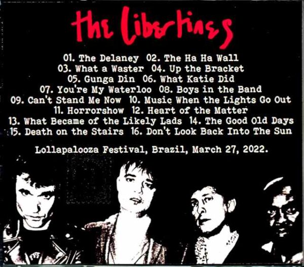 Libertines/Brazil 2022 Complete - Image 2
