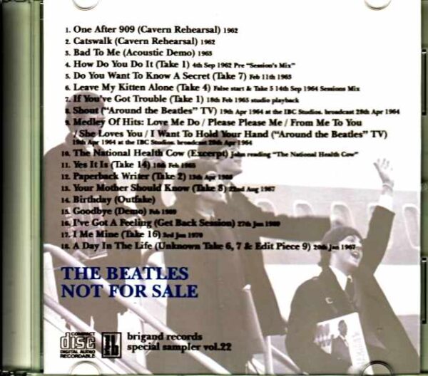 Beatles/Not for Sale Nems Records MOP-910 - Image 2