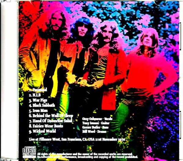 Black Sabbath/CA,USA 11.21.1970 Upgrade - Image 2