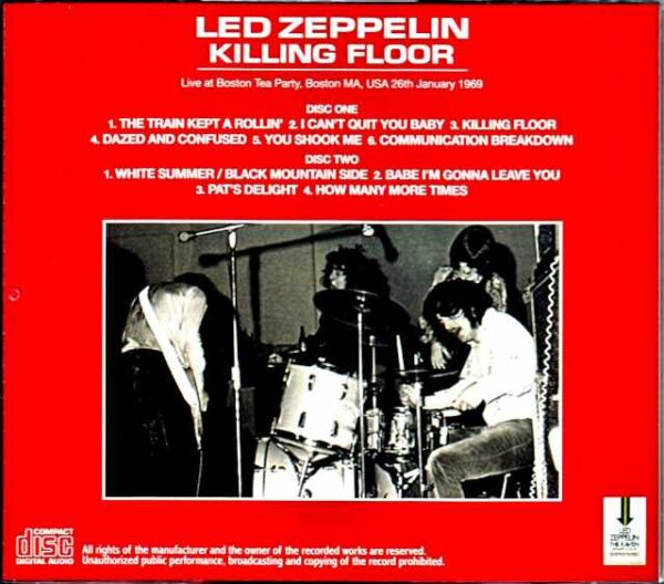 Led Zeppelin/MA,USA 1969 Upgrade - Image 2
