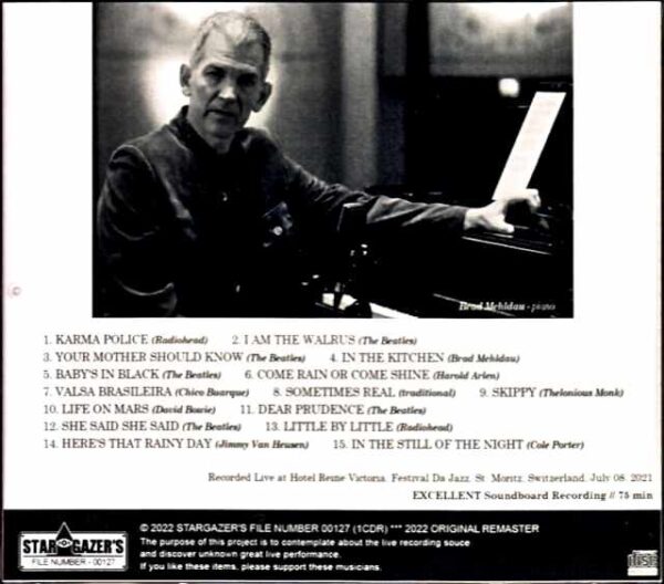 Brad Mehldau/Switzerland 2021 - Image 2