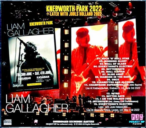 Liam Gallagher/England,UK 2022 & more - Image 2
