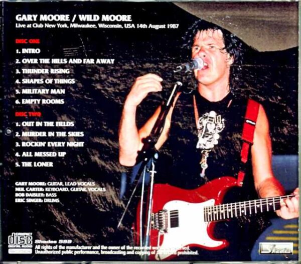 Gary Moore/WI,USA 1987 Complete - Image 2