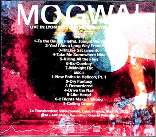 Mogwai Mogwai/France 2022 Complete Original Remaster - Image 2