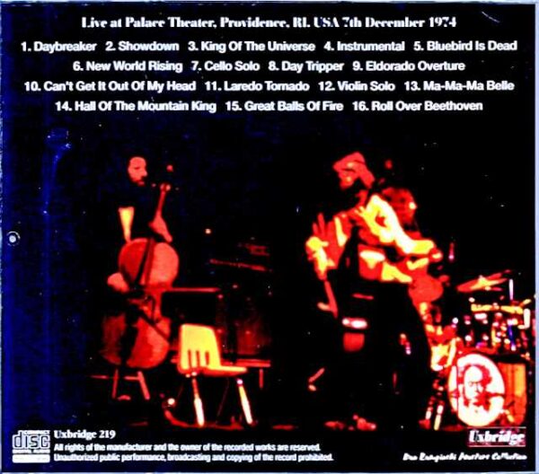 E.L.O. Electric Light Orchestra/RI,USA 1974 Complete - Image 2