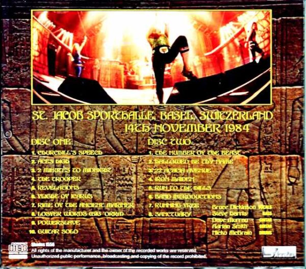 Iron Maiden Iron Maiden/Switzerland 1984 - Image 2