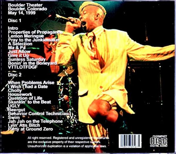 Fishbone Fishbone/CO,USA 1999 - Image 2