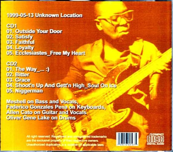 Meshell Ndegeocello/Unknown Location 1999 - Image 2