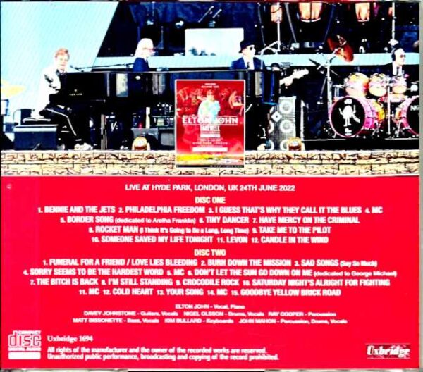 Elton John/London,UK 2022 - Image 2