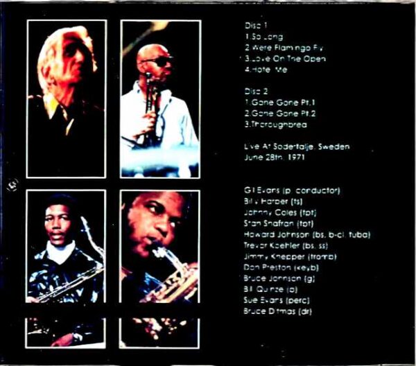 Gil Evans Orchestra Gil Evans/Sweden 1971 - Image 2