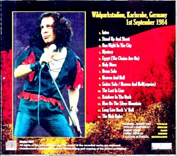 Dio Dio/Germany 1984 - Image 2