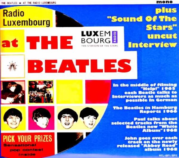 Beatles Radio Luxembourg Promotional 1965 -1977