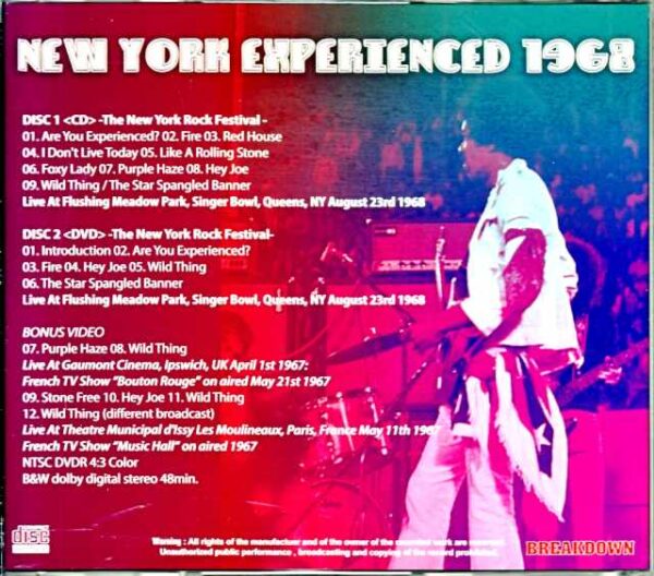 Jimi Hendrix/NY,USA 1968 S & V & more - Image 2