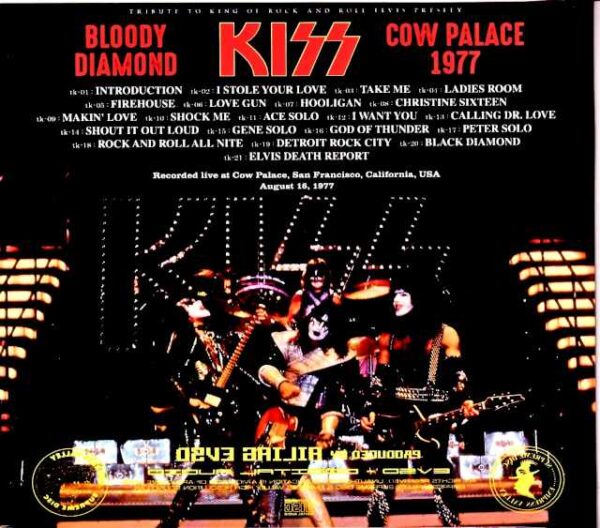 Kiss/Elvis Presley Memorial Edition CA,USA 1977 Huge Upgrade - Image 2