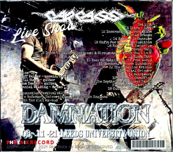 Carcass/England,UK 2021 - Image 2