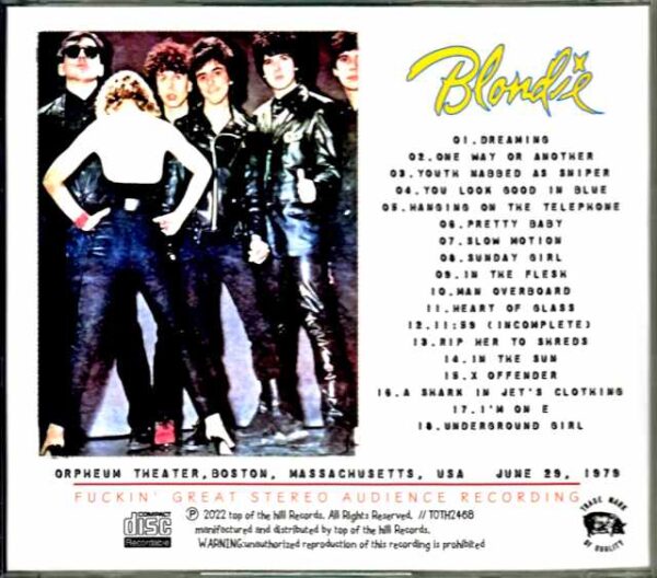 Blondie/MA,USA 1979 - Image 2