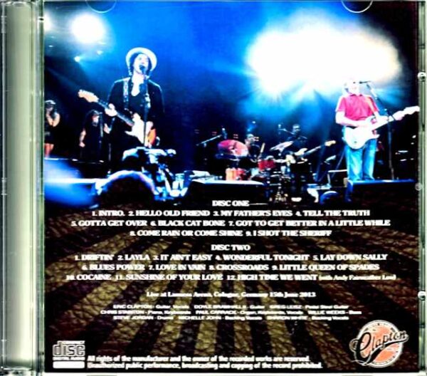 Eric Clapton/Germany 2013 Complete - Image 2