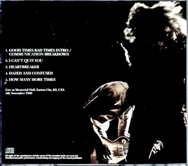 Led Zeppelin/MO,USA 1969 Upgrade - Image 2
