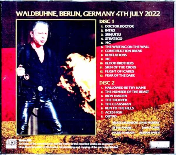 Iron Maiden Iron Maiden/Germany 2022 - Image 2
