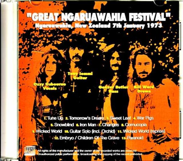 Black Sabbath Black Sabbath/New Zealand 1973 - Image 2