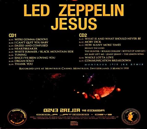 Led Zeppelin - Jesus of Judea Switzerland 1970 Matrix Edition - Image 2