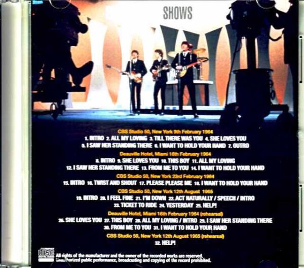 Beatles/Ed Sullivan Shows 1964-1965 - Image 2