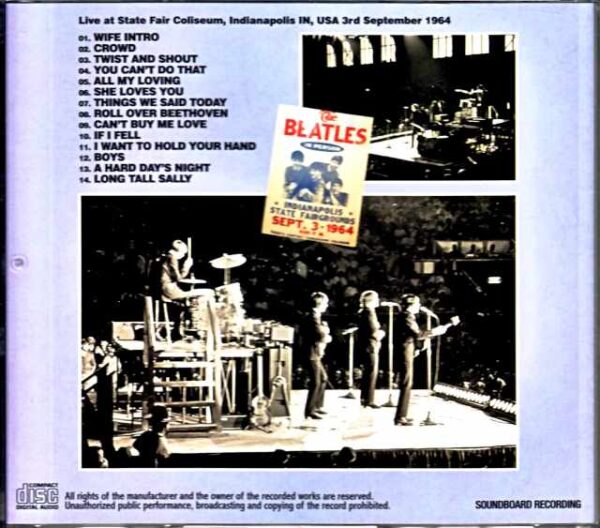 Beatles/IN,USA 1964 Upgrade - Image 2