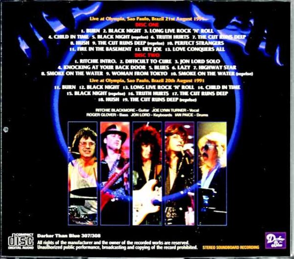 Deep Purple/Brazil 1991 2Days Upgrade - Image 2