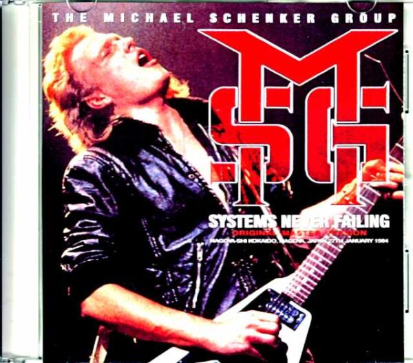 Michael Schenker Group Michael Schenker/Aichi,Japan 1984 Original Master Version