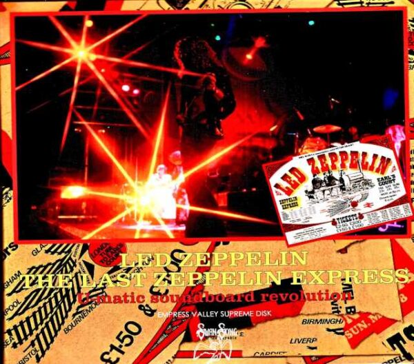 Led Zeppelin/London,UK 5.25.1975 U-Matic Soundboard Master Tape Version