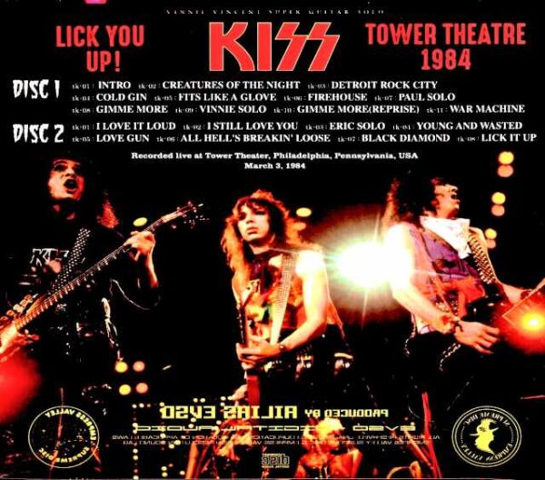 Kiss Vinnie Vincent PA,USA 1984 Complete - Image 2