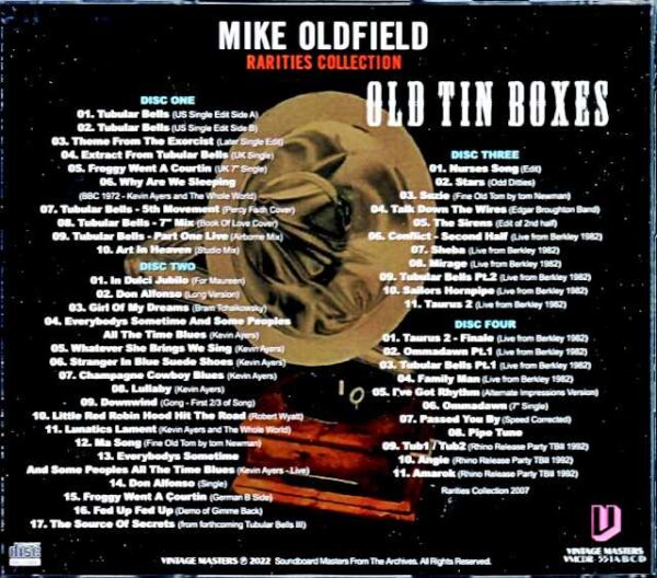 Mike Oldfield Mike Oldfield/Rarities Collection - Image 2