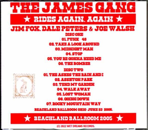 James Gang/OH,USA 2005 Complete - Image 2