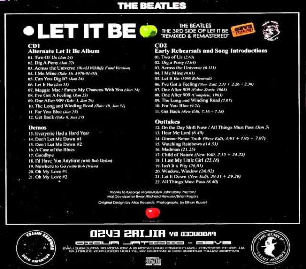 Beatles/Another Side of Let it Be Remixed & Remastered Vol.1 - Image 2