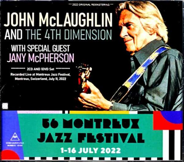 John McLaughlin and the 4th Dimension Jany McPherson John McLaughlin/Switzerland 202 S & V