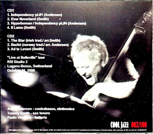 Arild Andersen Trio Arild Andersen/Switzerland 2009 Complete - Image 2