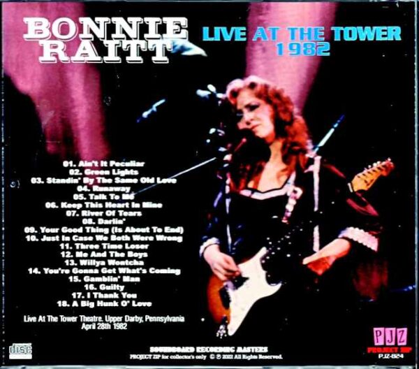 Bonnie Raitt Bonnie Raitt/PA,USA 1982 - Image 2