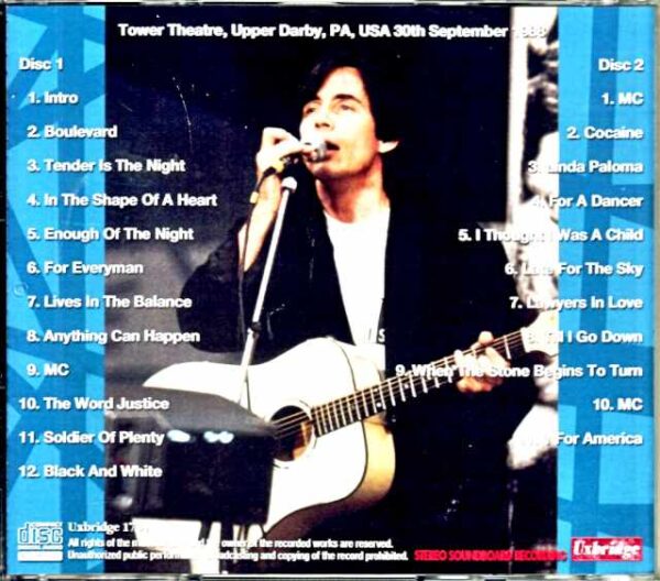 Jackson Browne Jackson Browne/PA,USA 1988 Remastered - Image 2