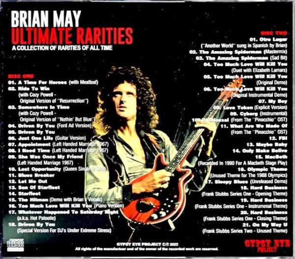 Brian May/A Collection of Rarities of All Time - Image 2