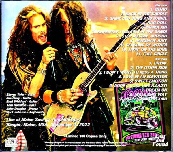 Aerosmith Aerosmith/ME,USA 2022 - Image 2
