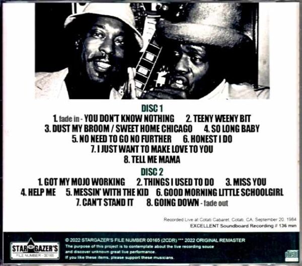Buddy Guy Junior Wells Buddy Guy Junior Wells/CA,USA 1984 Digital Remastered - Image 2