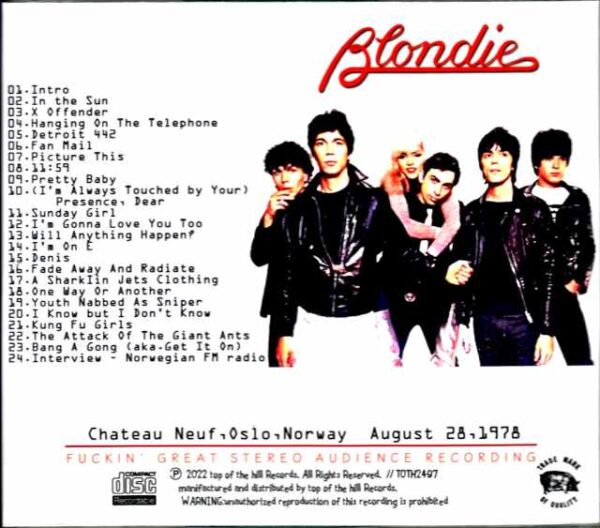 Blondie/Norway 1978 - Image 2