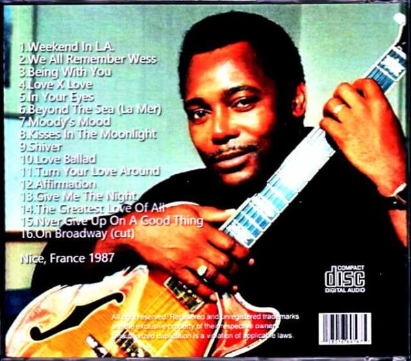 George Benson George Benson/France 1987 - Image 2