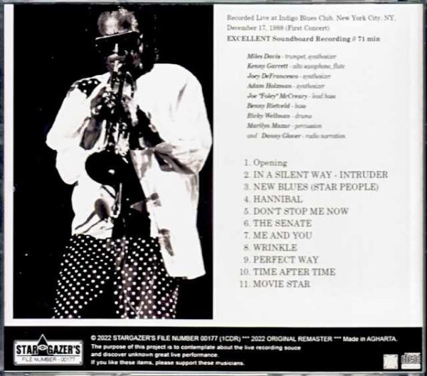 Miles Davis Kenny Garrett/NY,USA 1988 Upgrade - Image 2