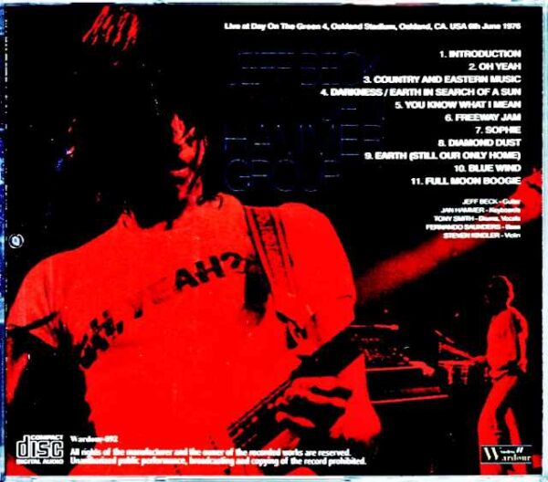 Jeff Beck Jan Hammer Group Jeff Beck Jan Hammer/CA,USA 6.6.1976 Complete - Image 2