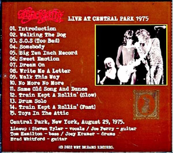Aerosmith/NY,USA 1975 Complete - Image 2