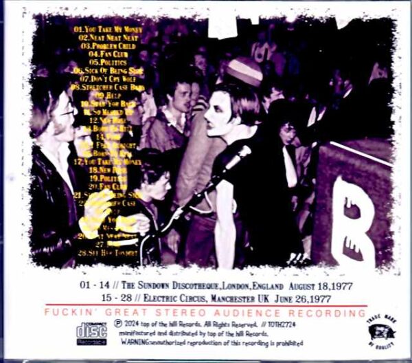 Damned/London,UK 1977 & more - Image 2