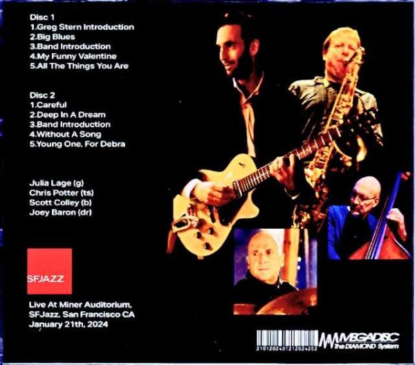 Julian Lage Quartet Chris Potter/CA,USA 2024 - Image 2