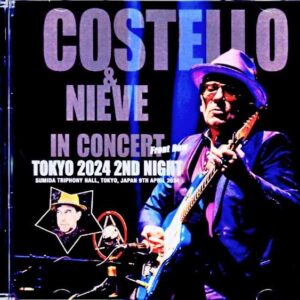 Elvis Costello Steve Nieve /Tokyo,Japan 4.9.2024 Complete Front Row Edition