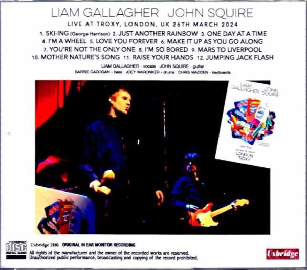 Liam Gallagher John Squire/London,UK 2024 Complete Original IEM Masters Edition - Image 2
